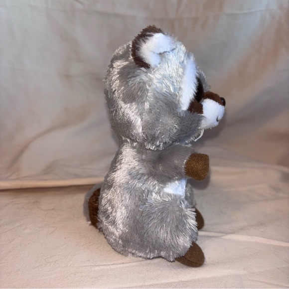 Ty Stuffed Animal - Gray and Brown Raccoon w/Tags - Picture 6 of 8
